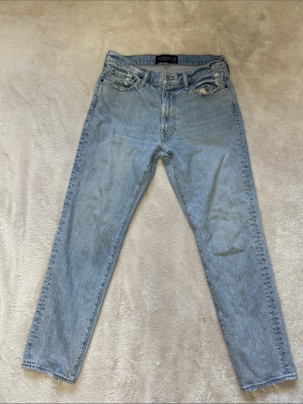 Abercrombie & Fitch A&F Vintage Stretch 90s Straight Leg Jeans 32x32